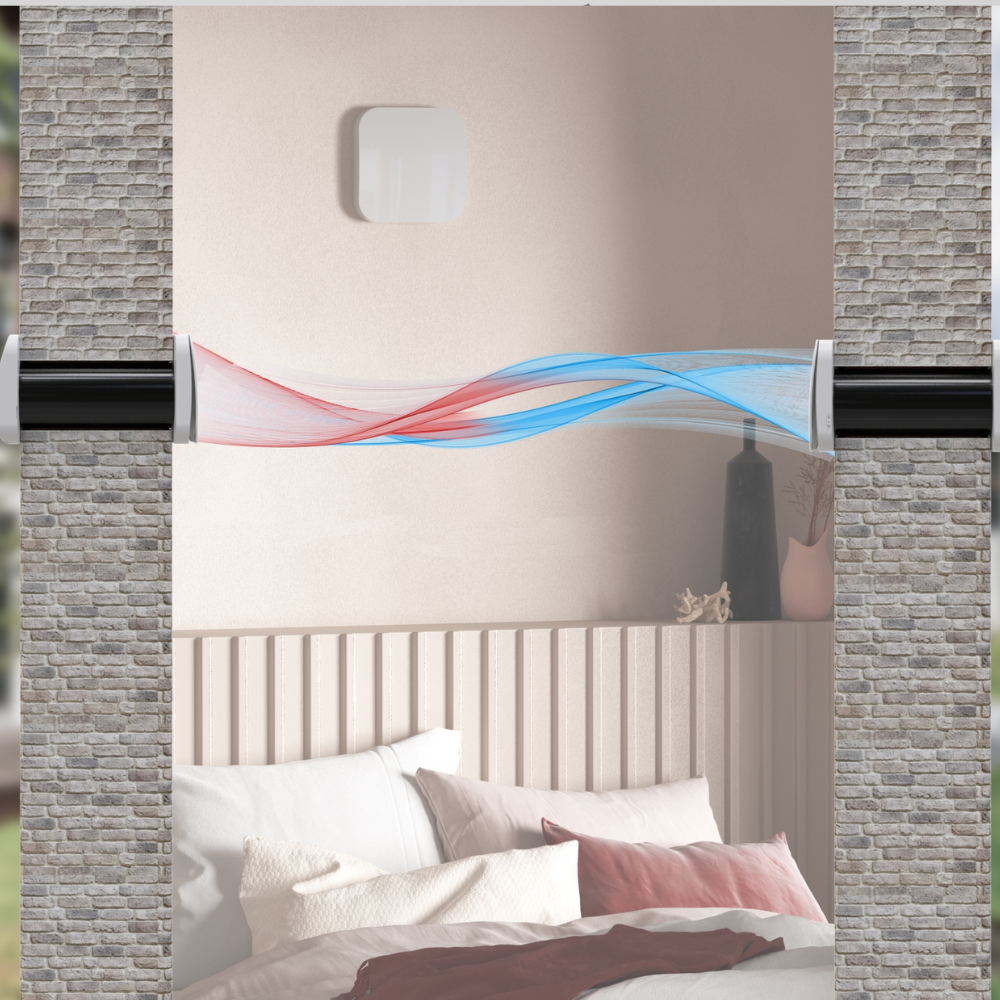 Sieninis mini rekuperatorius BSK Zephyr Mini