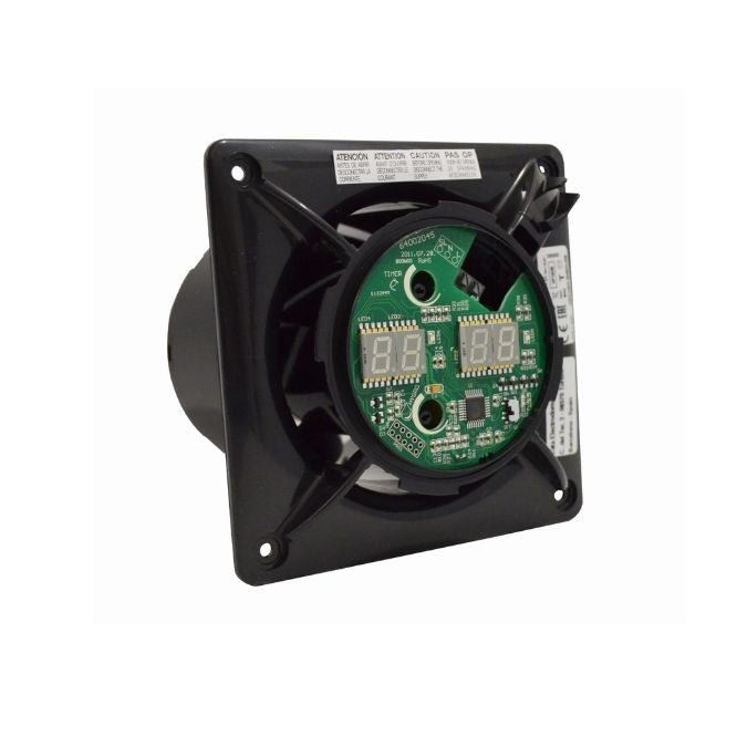 Ištraukimo ventiliatorius CATA E 100 GTH juodas