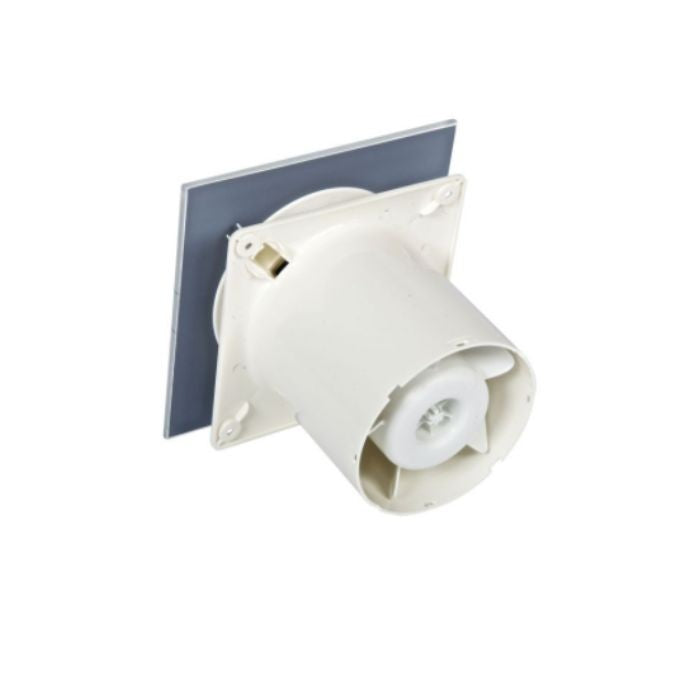 Ištraukimo ventiliatorius Cata E-120 GTH baltas su drėgmės jutikliu