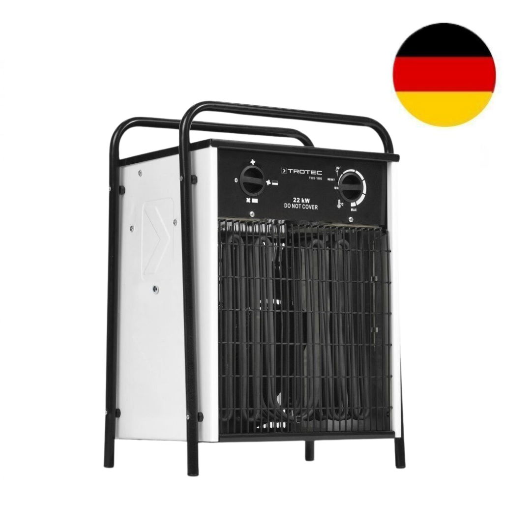 TDS serijos elektrinis šildytuvas Trotec TDS 10 su patobulintu dizainu
