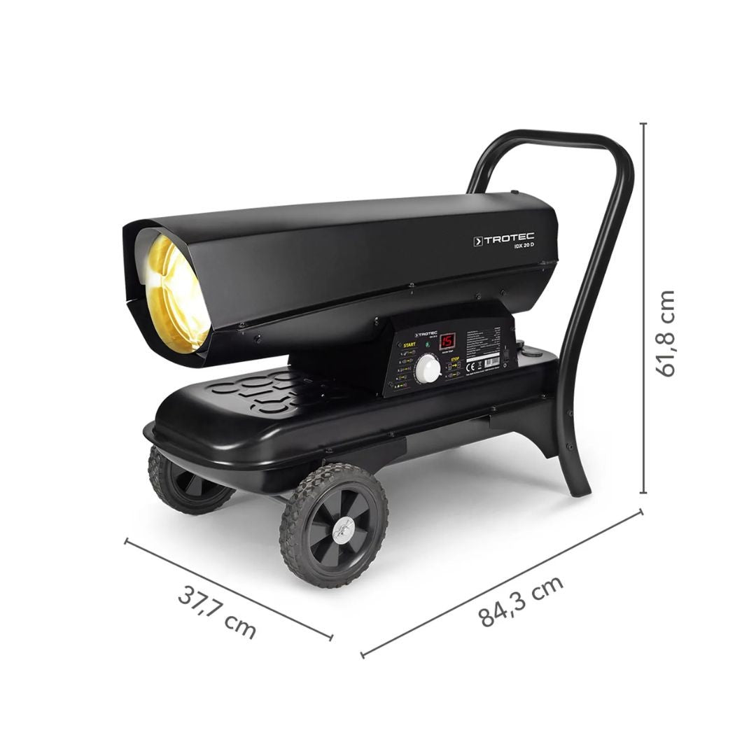 Tiesioginio degimo dyzelinis šildytuvas Trotec IDX 20 D