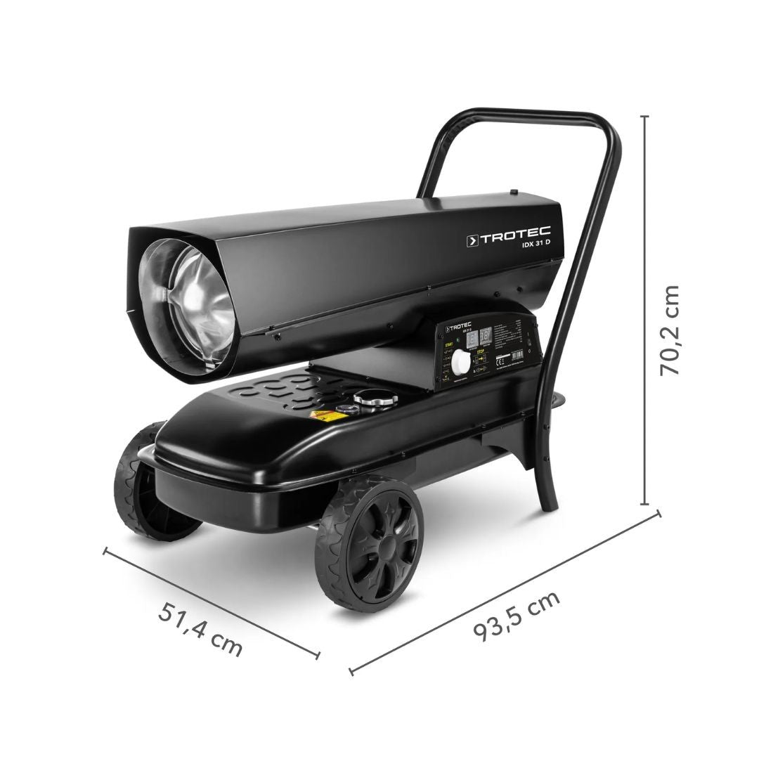 Tiesioginio degimo dyzelinis šildytuvas Trotec IDX 31 D