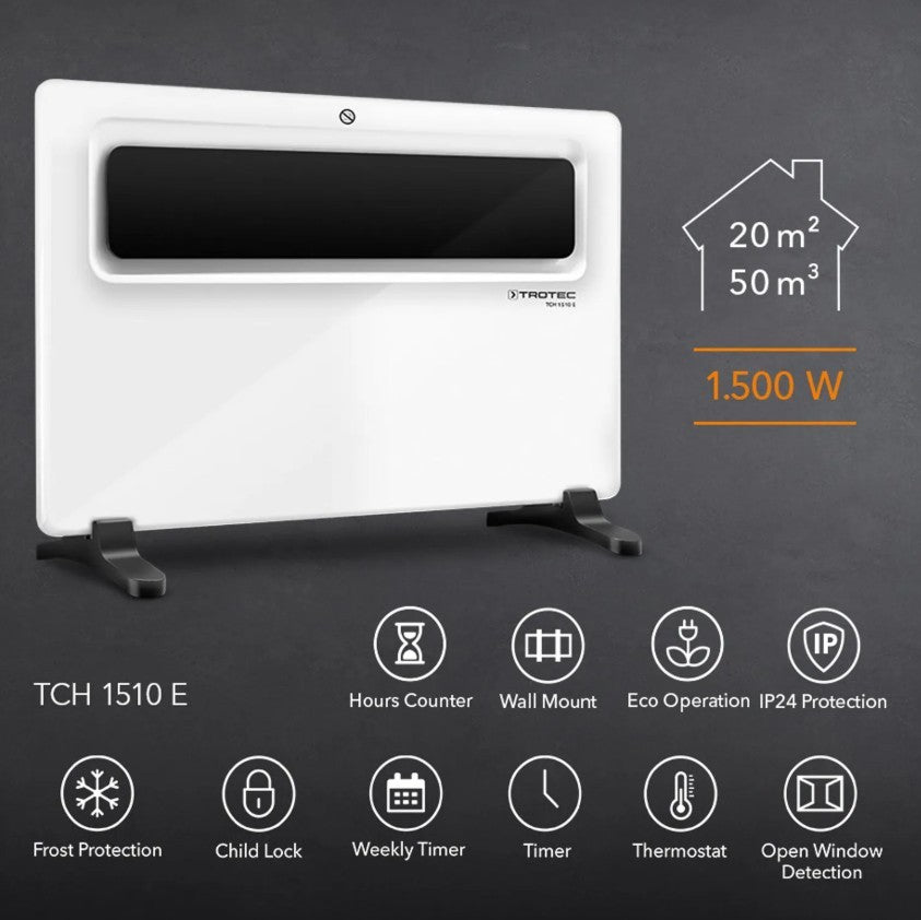 Elektrinis šildytuvas Trotec TCH 1510 E