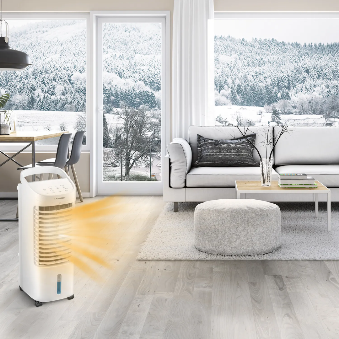 4-in-1 Šildytuvas, Vėsintuvas, Drėkintuvas ir Ventiliatorius Trotec PAE 19 H