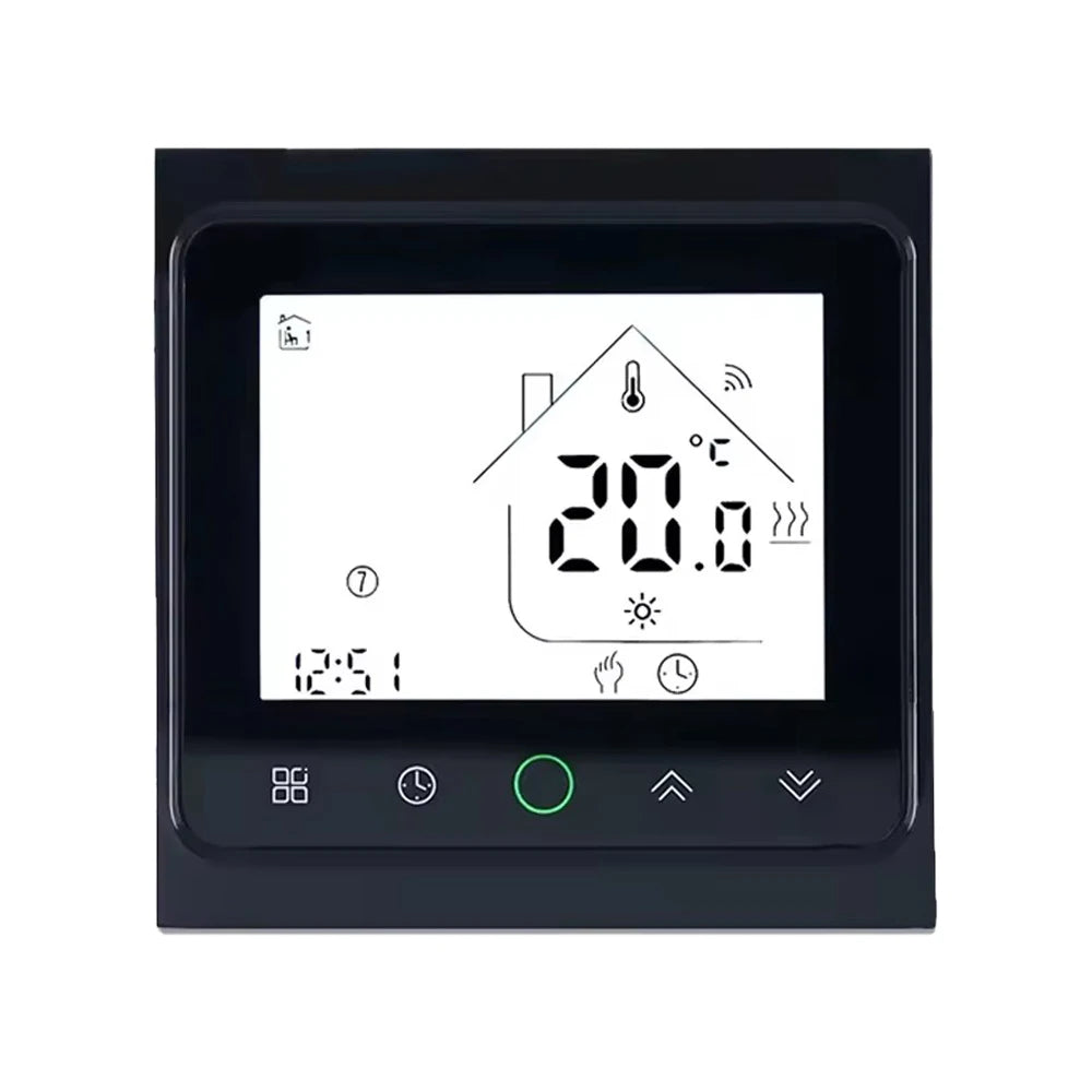 Elektroninis programuojamas termostatas (termoreguliatorius) WTH51.36 NEW BLACK