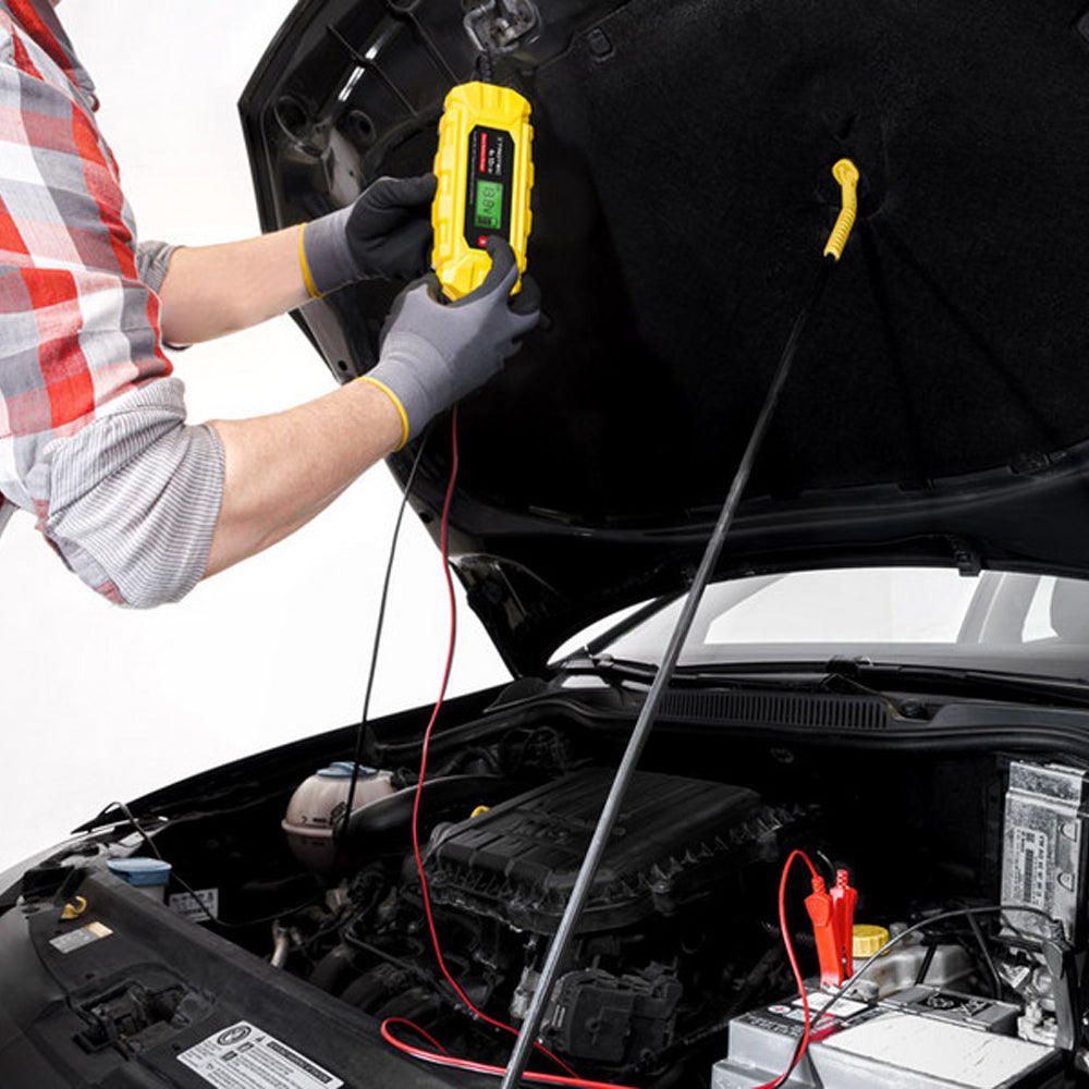 Akumuliatoriaus pakrovėjas Trotec PBCS 6A su LCD ekranu