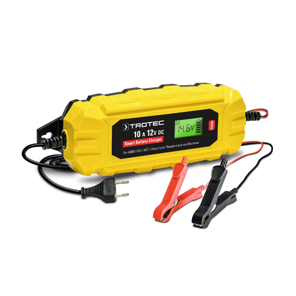 Akumuliatoriaus pakrovėjas Trotec PBCS 10A su LCD ekranu