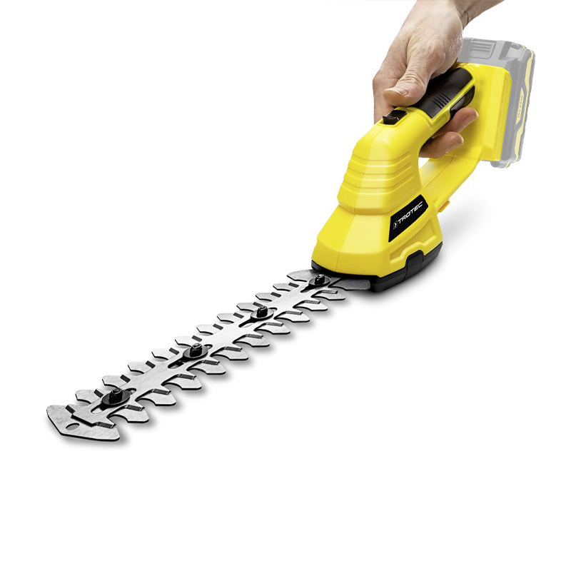 Akumuliatorinės žolės ir krūmų žirklės Trotec PGSS 10-20V