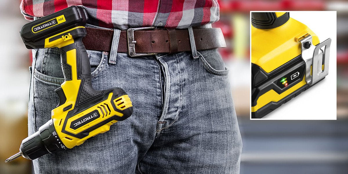 Akumuliatorinis suktuvas-gręžtuvas Trotec PSCS 11-20V