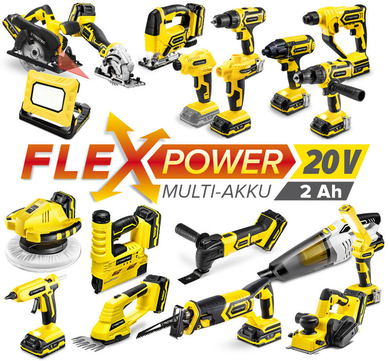 Papildomas akumuliatorius Flexpower 20V 4,0 Ah