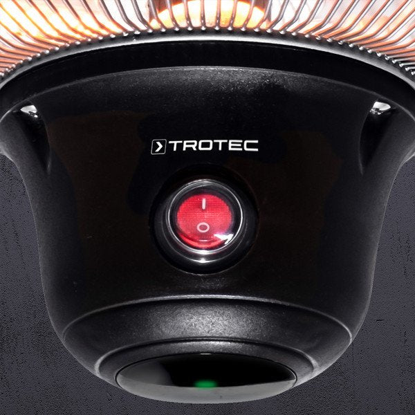 Anglies pluošto infraraudonųjų spindulių lubinis šildytuvas Trotec IR 1500 SC