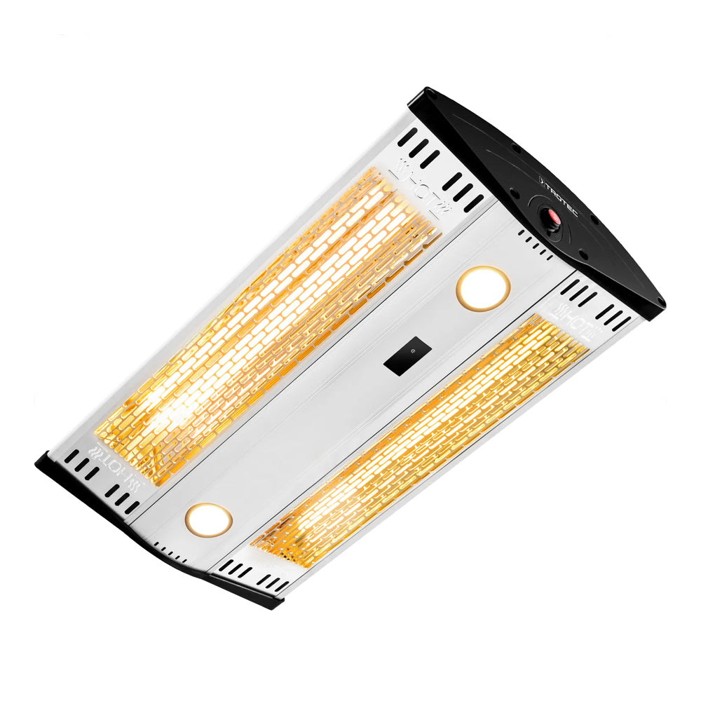 Halogeninis infraraudonųjų spindulių lubinis lauko šildytuvas Trotec IR 2000 C