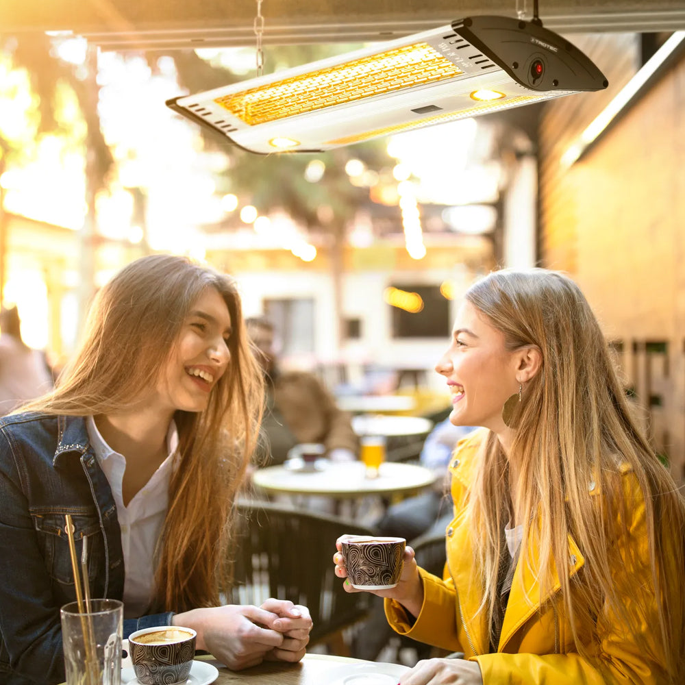 Halogeninis infraraudonųjų spindulių lubinis lauko šildytuvas Trotec IR 2000 C