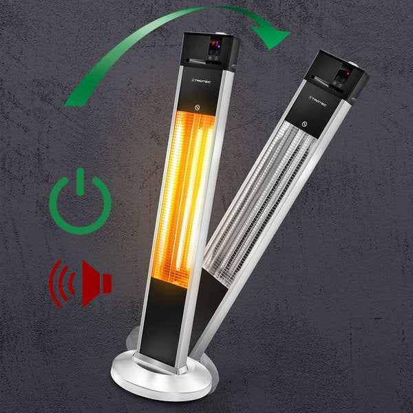 Anglies pluošto infraraudonųjų spindulių šildytuvas Trotec IRS 2000 E