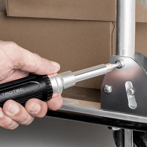 Antgalių rinkinys su atsuktuvu Trotec 9in1