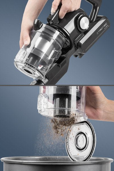 Belaidis dulkių siurblys-šluota Trotec VC E VC E juodas