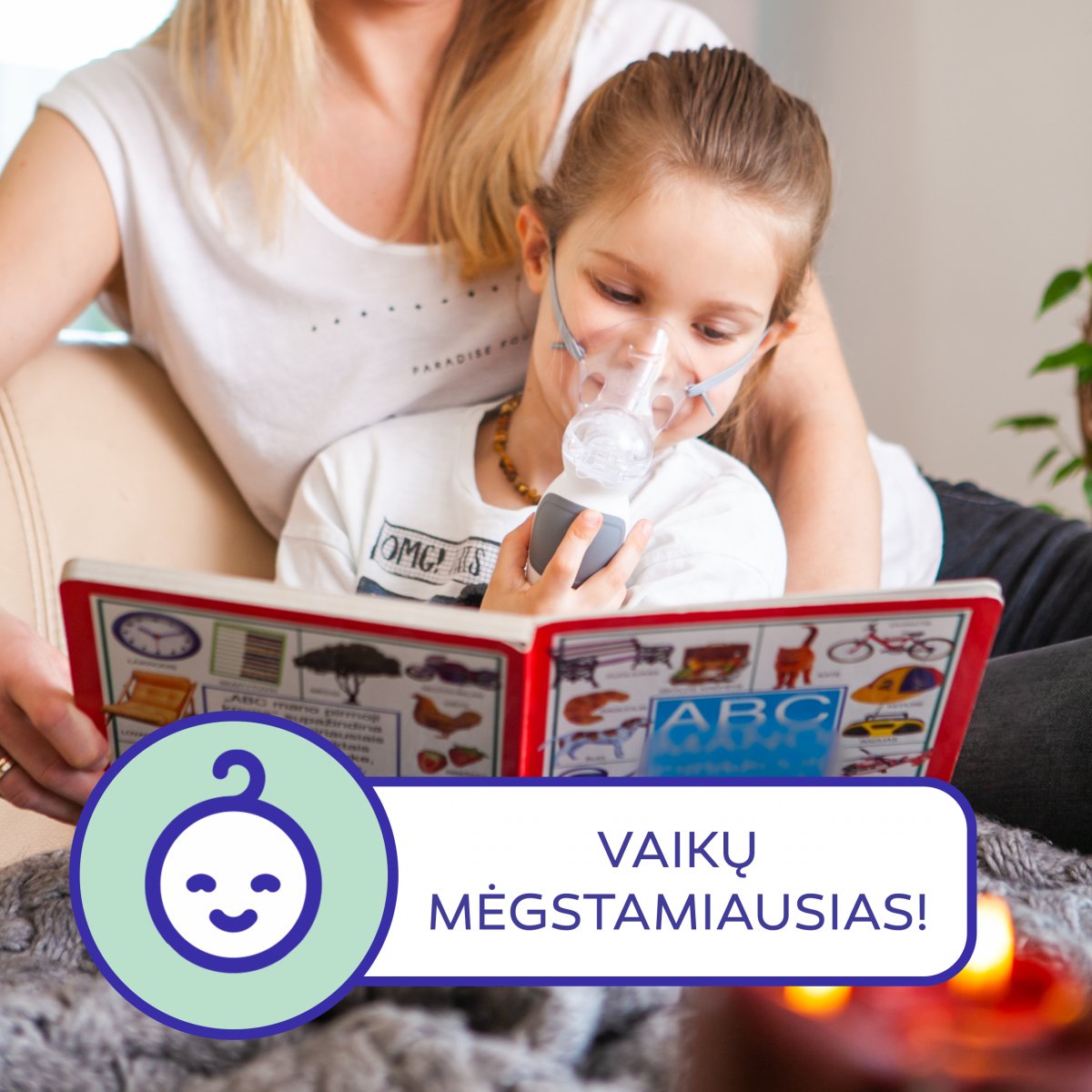 Belaidis inhaliatorius Herupa Smart Mesh su tinkleliu