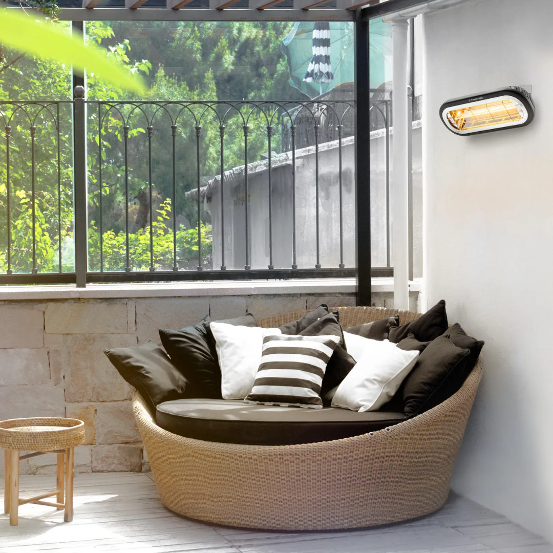 Halogeninis infraraudonųjų spindulių šildytuvas Trotec IR 2001