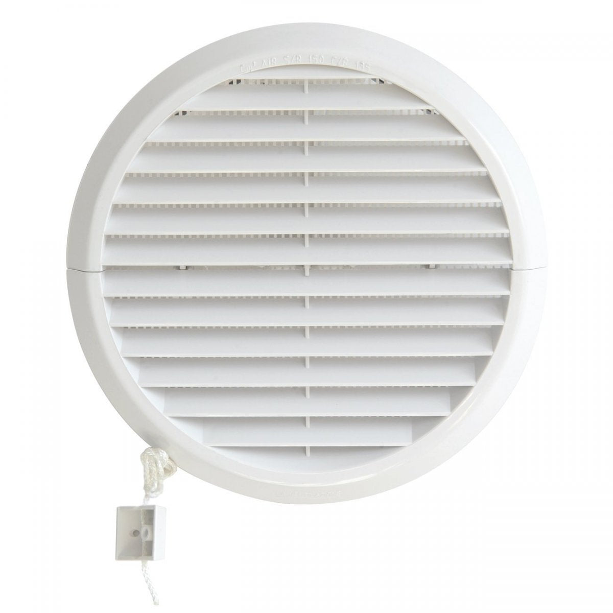 Išorinės grotelės mini rekuperatoriams Edil Plast su lengvu montavimu