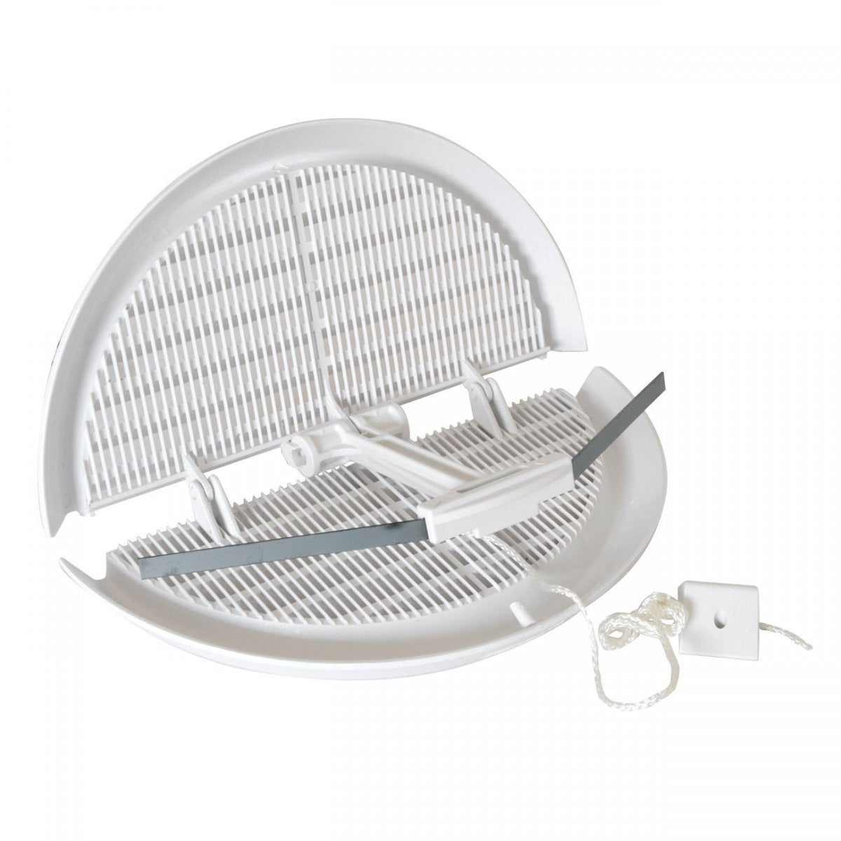 Išorinės grotelės mini rekuperatoriams Edil Plast su lengvu montavimu