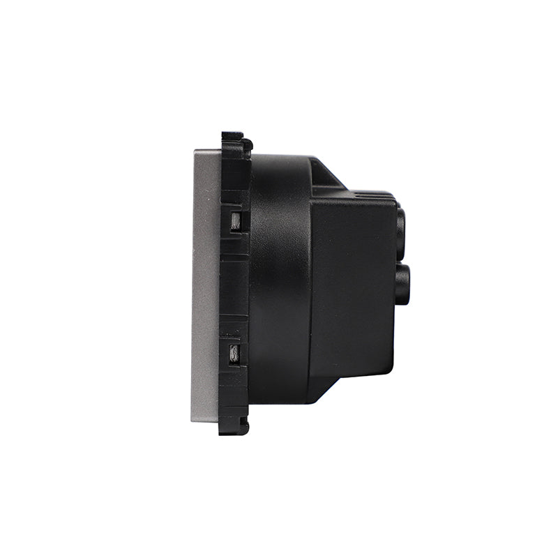 Kištukinis lizdas pilkas, įžemintas