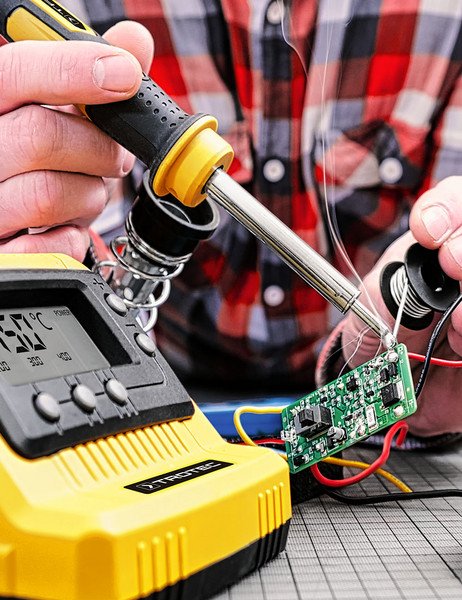 Lituoklis su skaitmenine litavimo stotele Trotec PSIS 230V