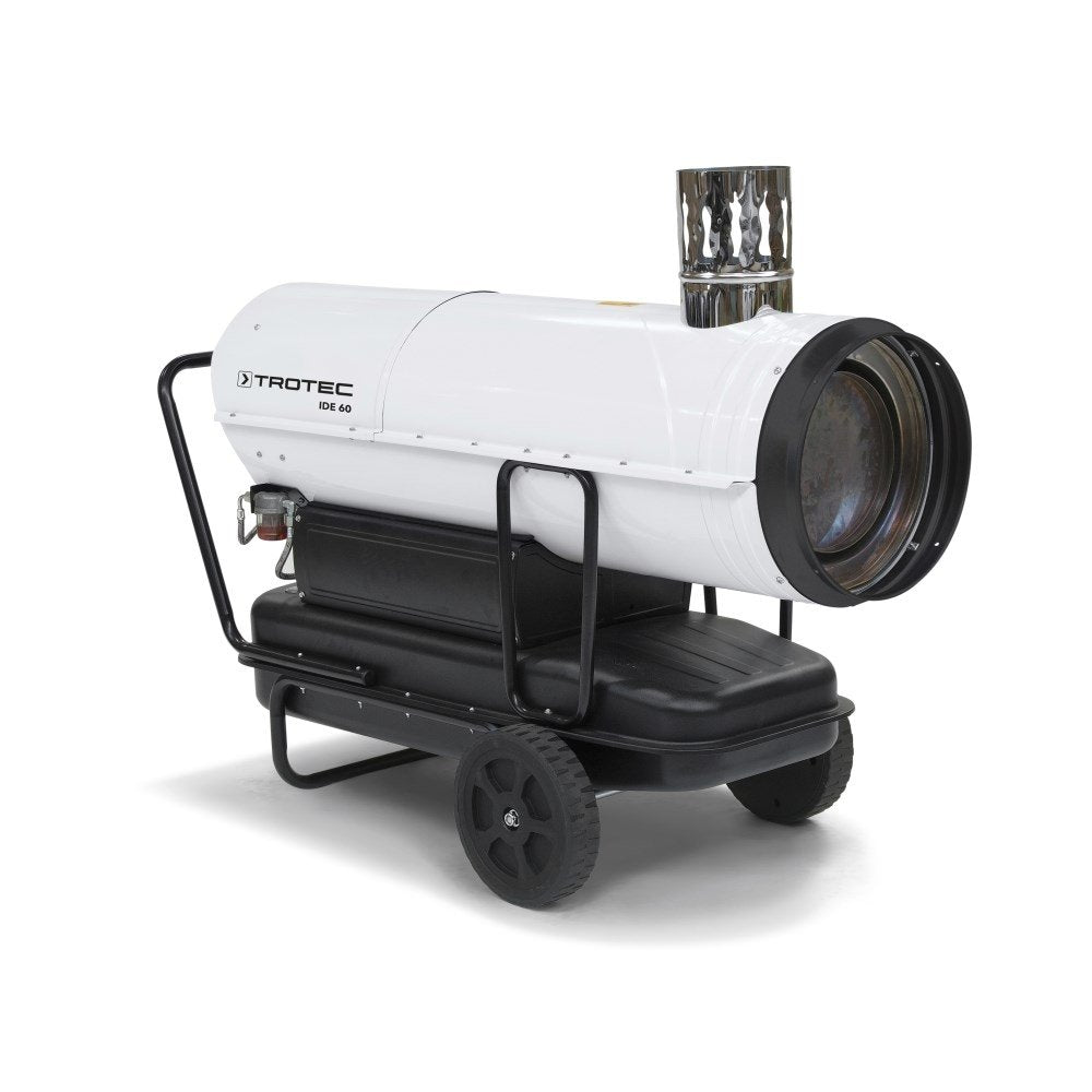 Netiesioginio degimo dyzelinis šildytuvas Trotec IDE su integruotu termostatu ir jungtimi išoriniam termostatui