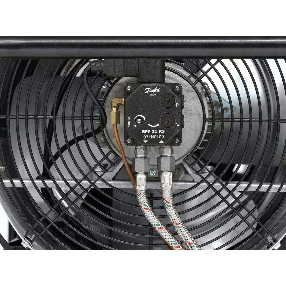 Netiesioginio degimo dyzelinis šildytuvas Trotec IDE su elektronine liepsnos gaudykle ir apsauga nuo perkaitimo