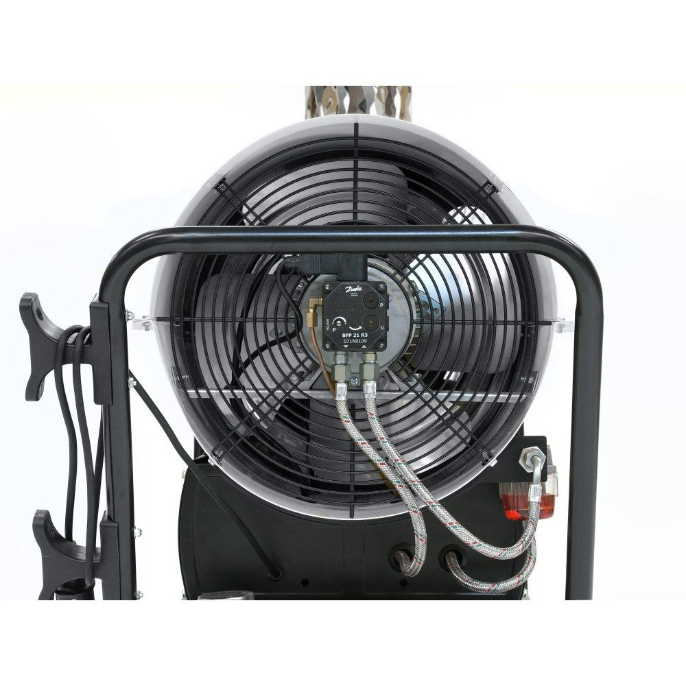 Netiesioginio degimo dyzelinis šildytuvas Trotec IDE su elektronine liepsnos gaudykle ir apsauga nuo perkaitimo