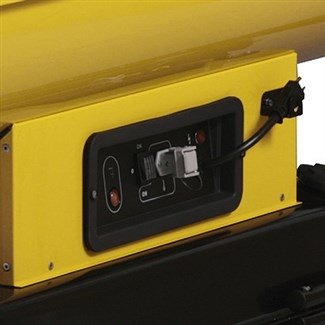 Netiesioginio degimo dyzelinis šildytuvas Trotec IDS serijos su dideliais ratukais