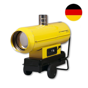 Netiesioginio degimo dyzelinis šildytuvas Trotec IDS serijos su dideliais ratukais