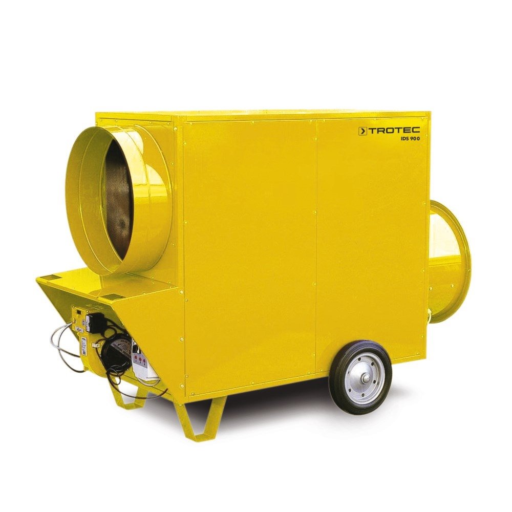 Netiesioginio degimo dyzelinis šildytuvas Trotec IDS serijos su minimalios priežiūros išlaidomis