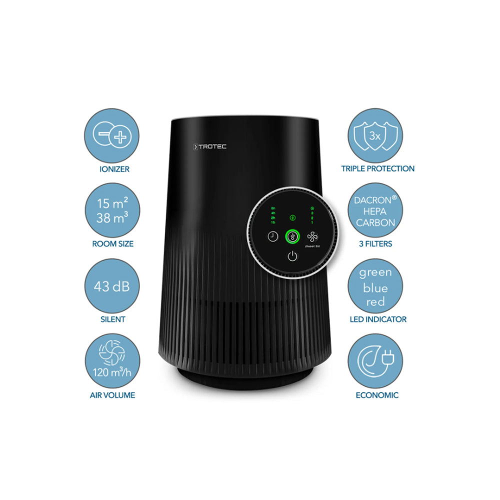 Oro valytuvas Trotec AirgoClean 11 E su HEPA filtru