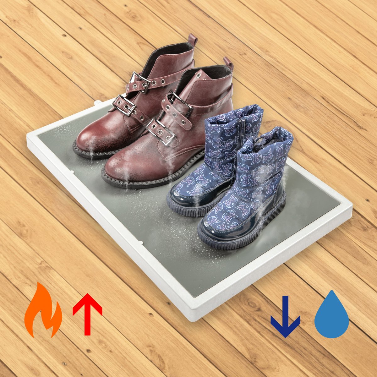 Po stalu kojų pėdų šildytuvas Myso