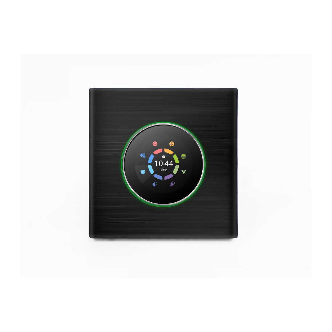 Programuojamas termostatas WTH08.16B WiFi, juodas