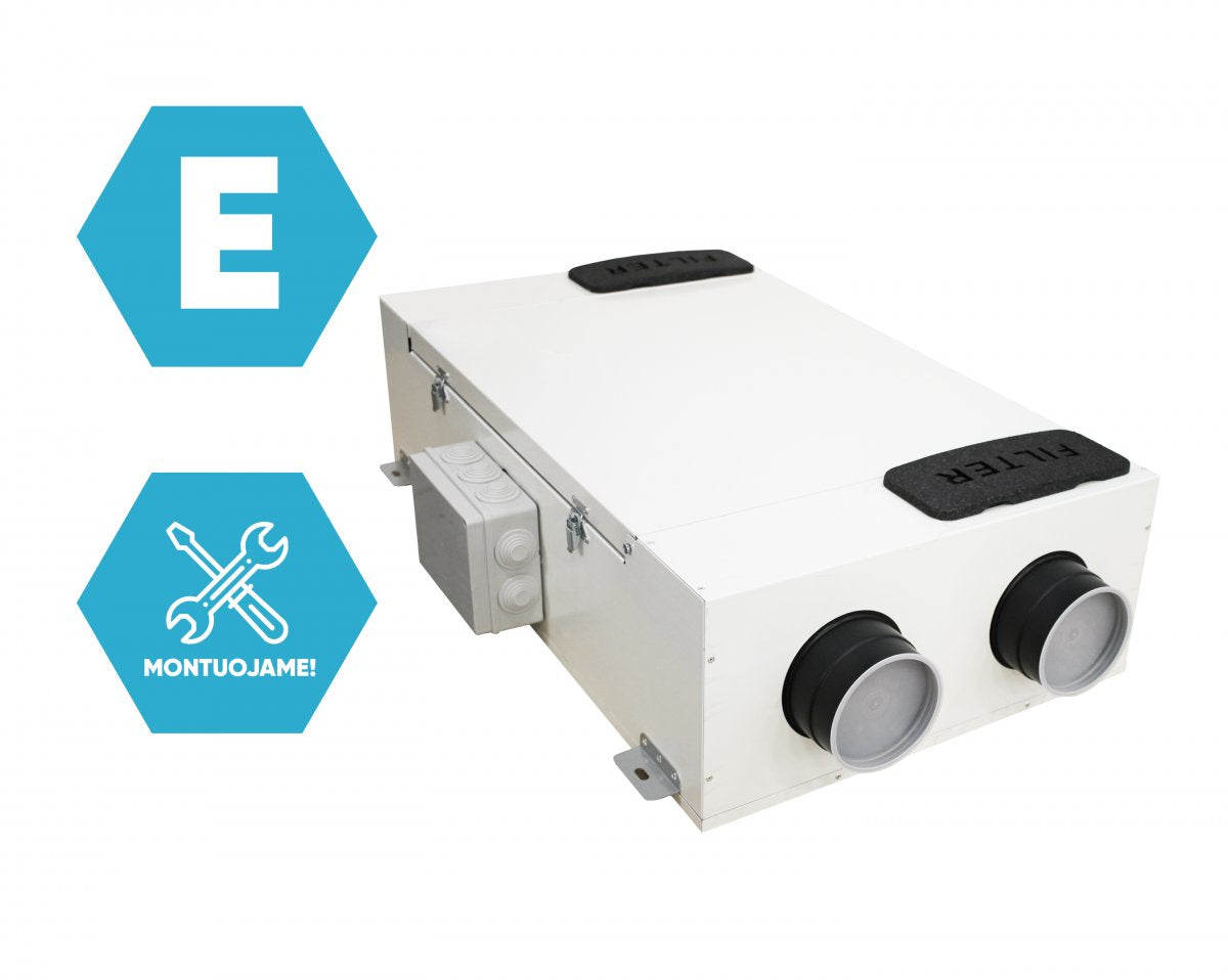 Rekuperatorius Aerauliqa QR 230E Enthalpic