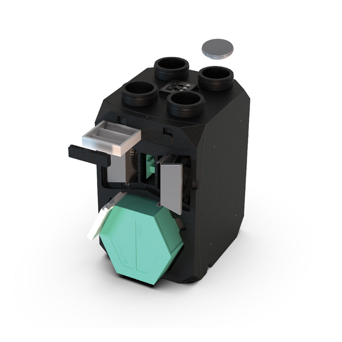 Entalpinis rekuperatorius su pašildytuvu NOTUS HV MH