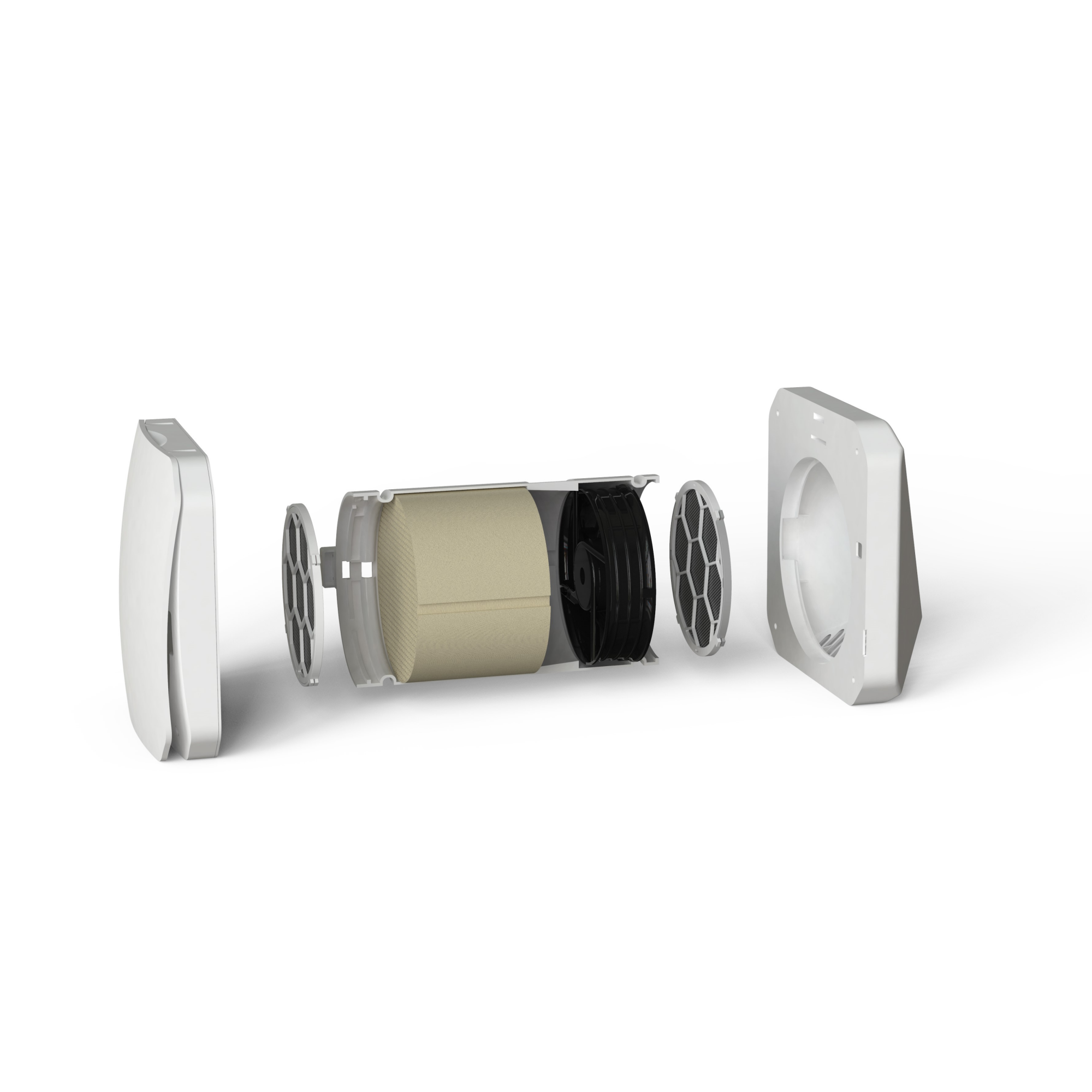 Sieninis mini rekuperatorius BSK Zephyr