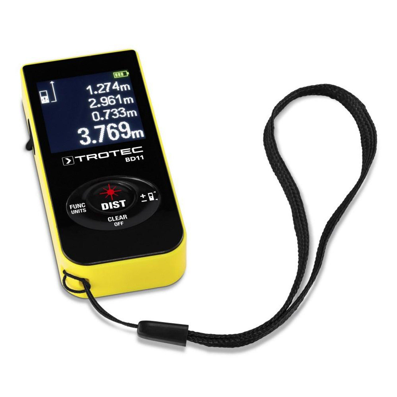 Skaitmeninis lazerinis atstumų matuoklis Trotec BD11