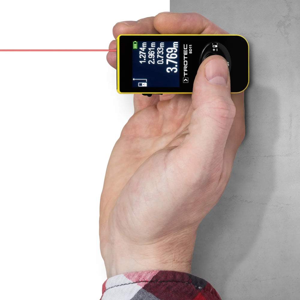 Skaitmeninis lazerinis atstumų matuoklis Trotec BD11