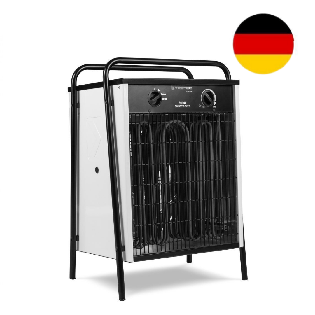 TDS serijos elektrinis šildytuvas Trotec TDS su integruotu termostatu