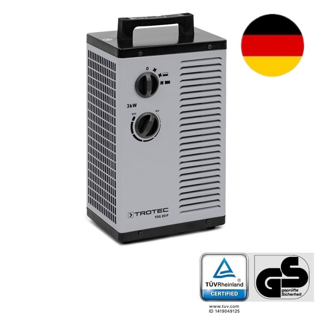 TDS serijos elektrinis šildytuvas Trotec TDS 20 P