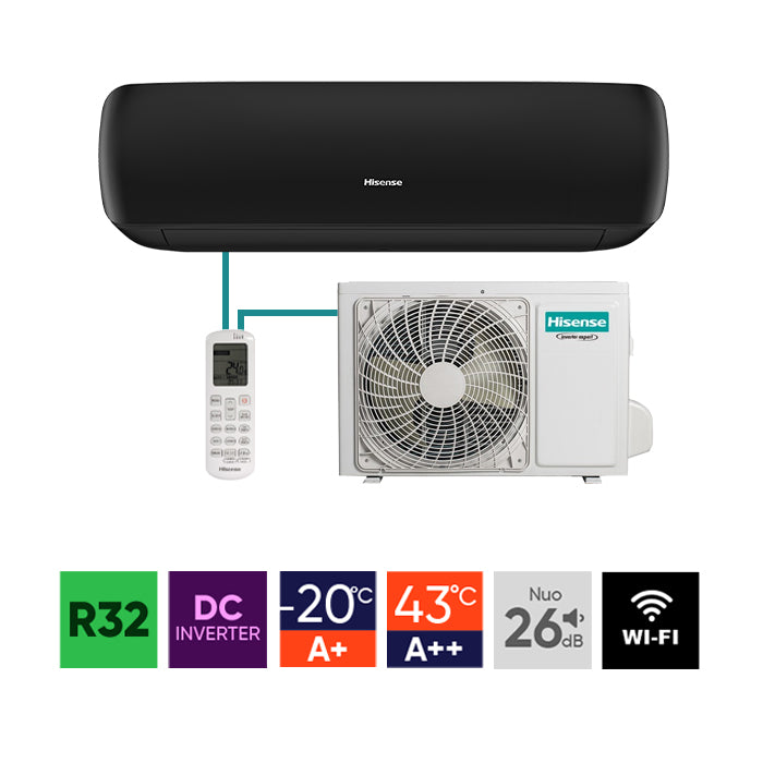 Vidinis sieninių multi-split sistemų blokas - oro kondicionierius Hisense Energy SE su WiFi moduliu