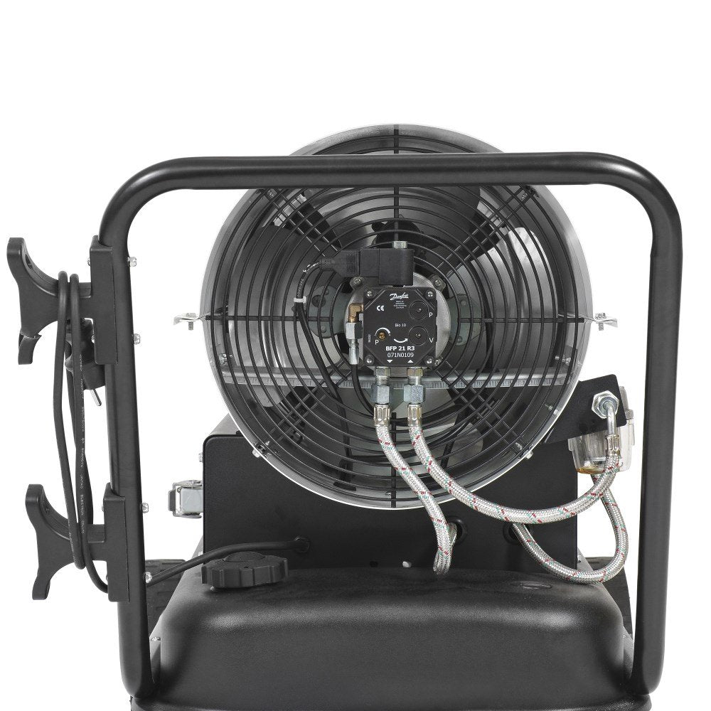 Tiesioginio degimo dyzelinis šildytuvas Trotec IDE D su elektronine liepsnos gaudyklė ir apsauga nuo perkaitimo