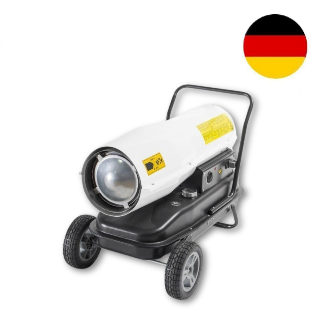 Tiesioginio degimo dyzelinis šildytuvas Trotec IDE D su integruotu termostatu ir jungtimi išoriniam termostatui