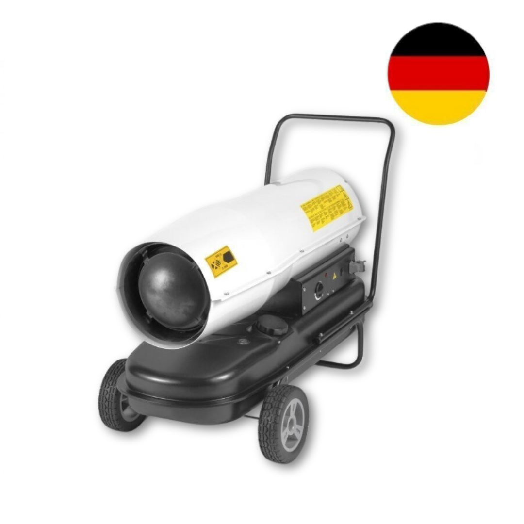 Tiesioginio degimo dyzelinis šildytuvas Trotec IDE D su nerūdijančio plieno degimo kamera