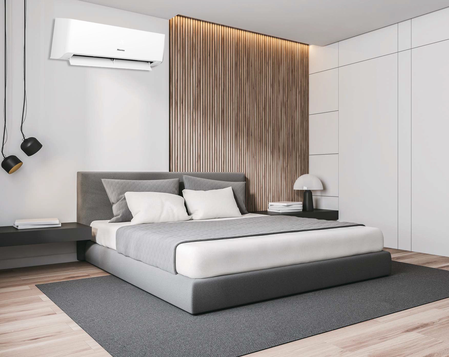 Vidinis sieninių multi-split sistemų blokas - oro kondicionierius Hisense Energy SE su WiFi moduliu